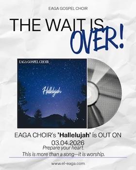The new single 'Hallelujah' to be release this Easter The new single 'Hallelujah' to be release this Easter